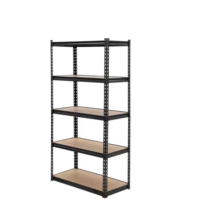 5-Tier Industrial Shelves C 30x12x60 Inch Heavy Duty Garage Storage Rack with 2000LB Capacity