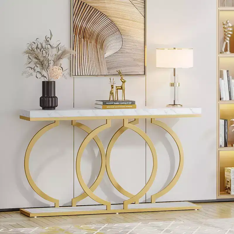 Lantine 55 Modern Wood Console Table