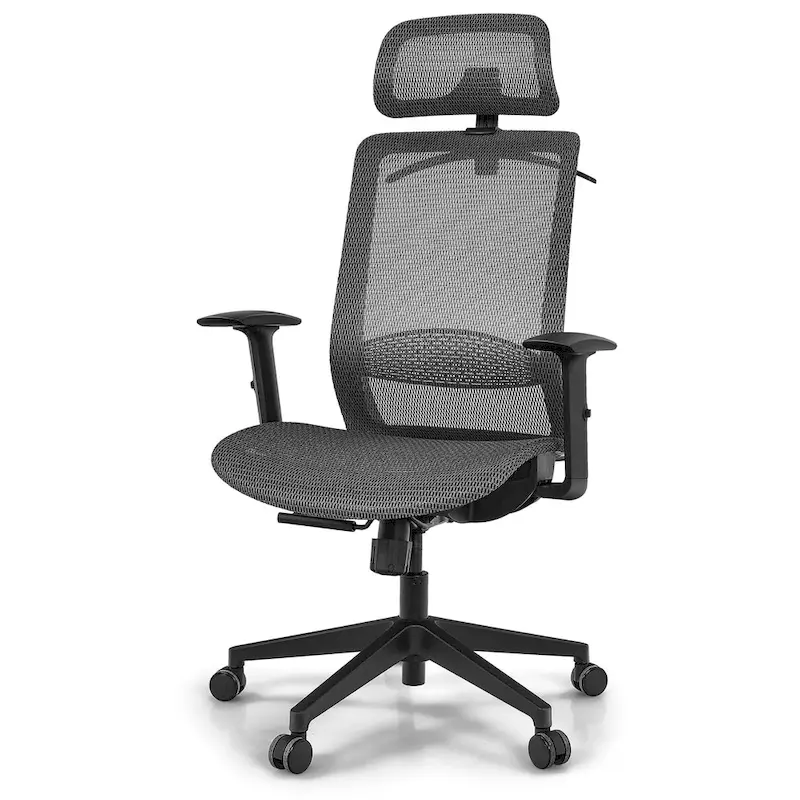 Ergonomic High Back Mesh Office Chair with Recliner, Adjustable Task Chair for Home Office