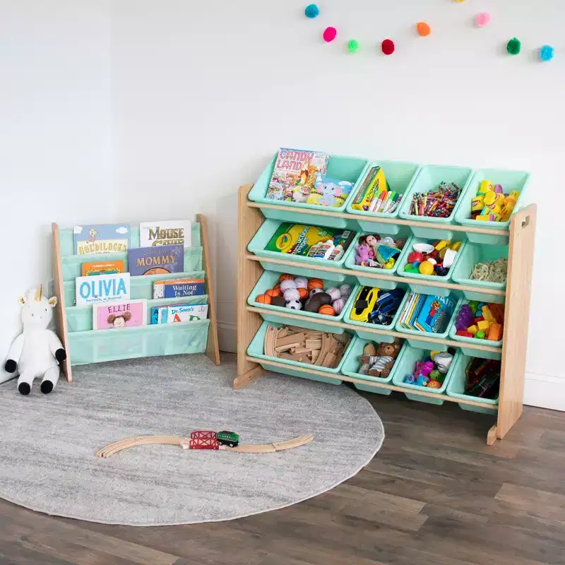 Kids Toy Storage Organizer with 16 Bins