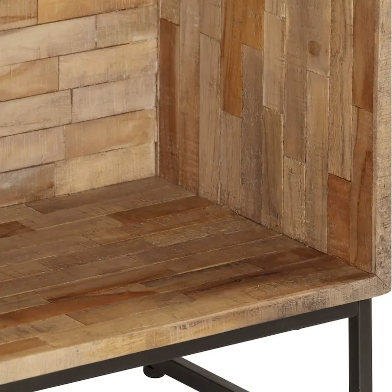 vidaXL Sideboard Reclaimed Teak Wood 23.6x11.8x29.5