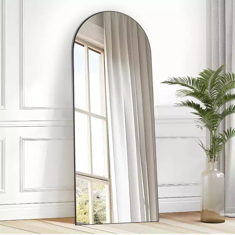 Arched Full-Length Floor Mirror