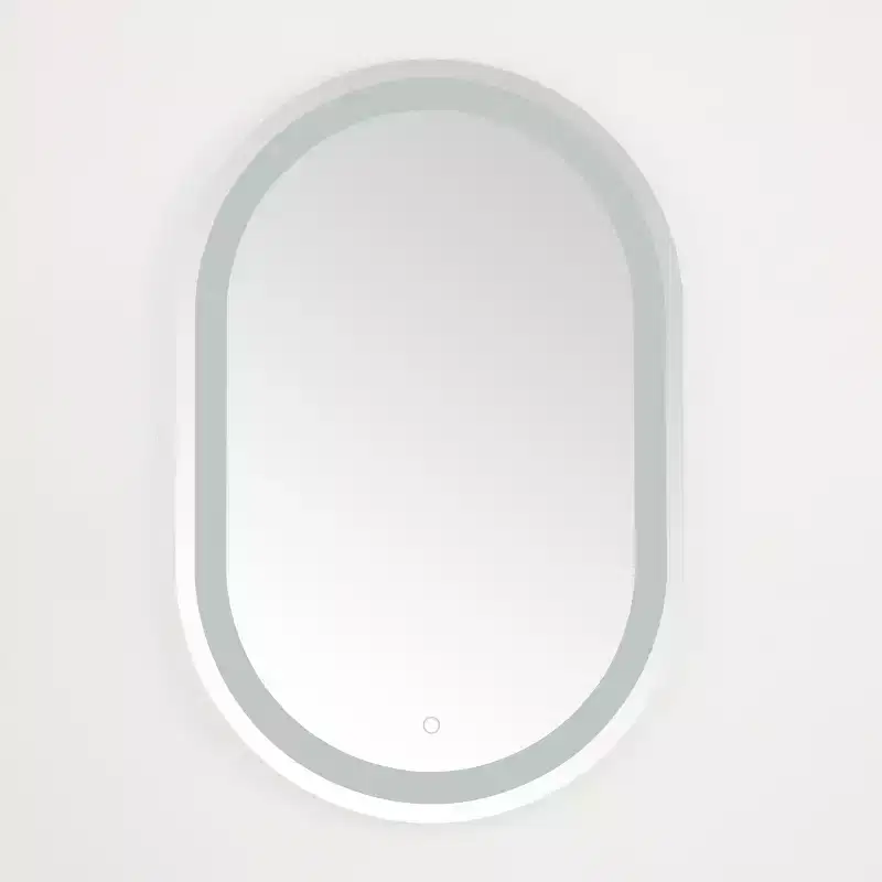 24 Aluminum LED Oval Mirror