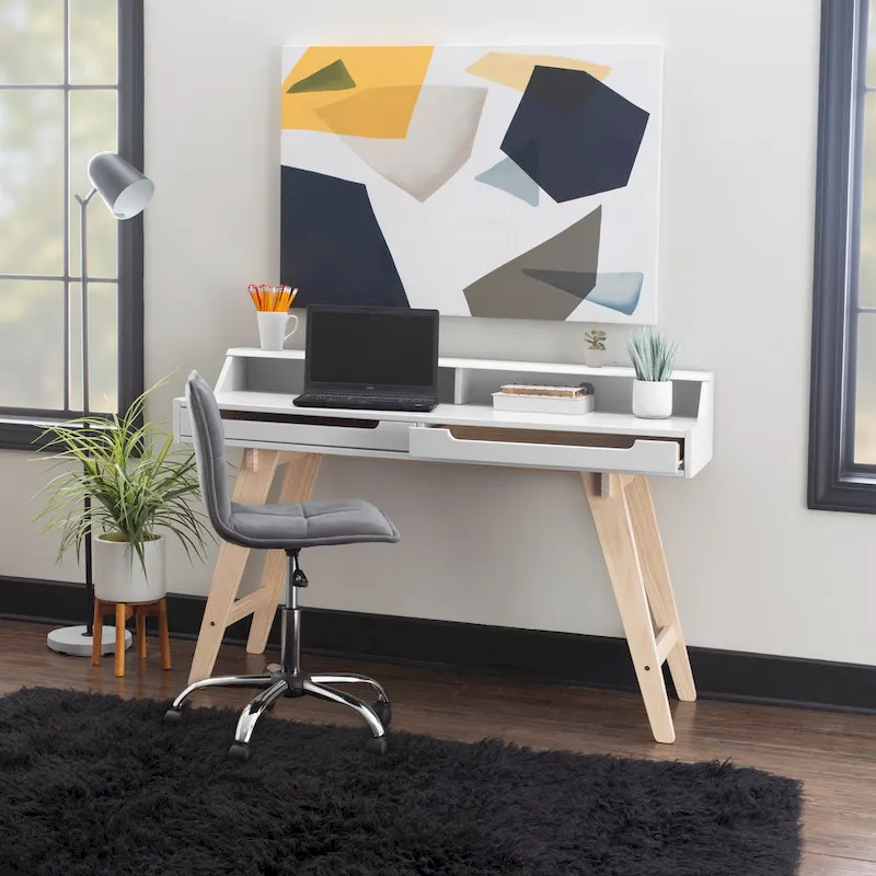 Seneca Two Drawer Desk