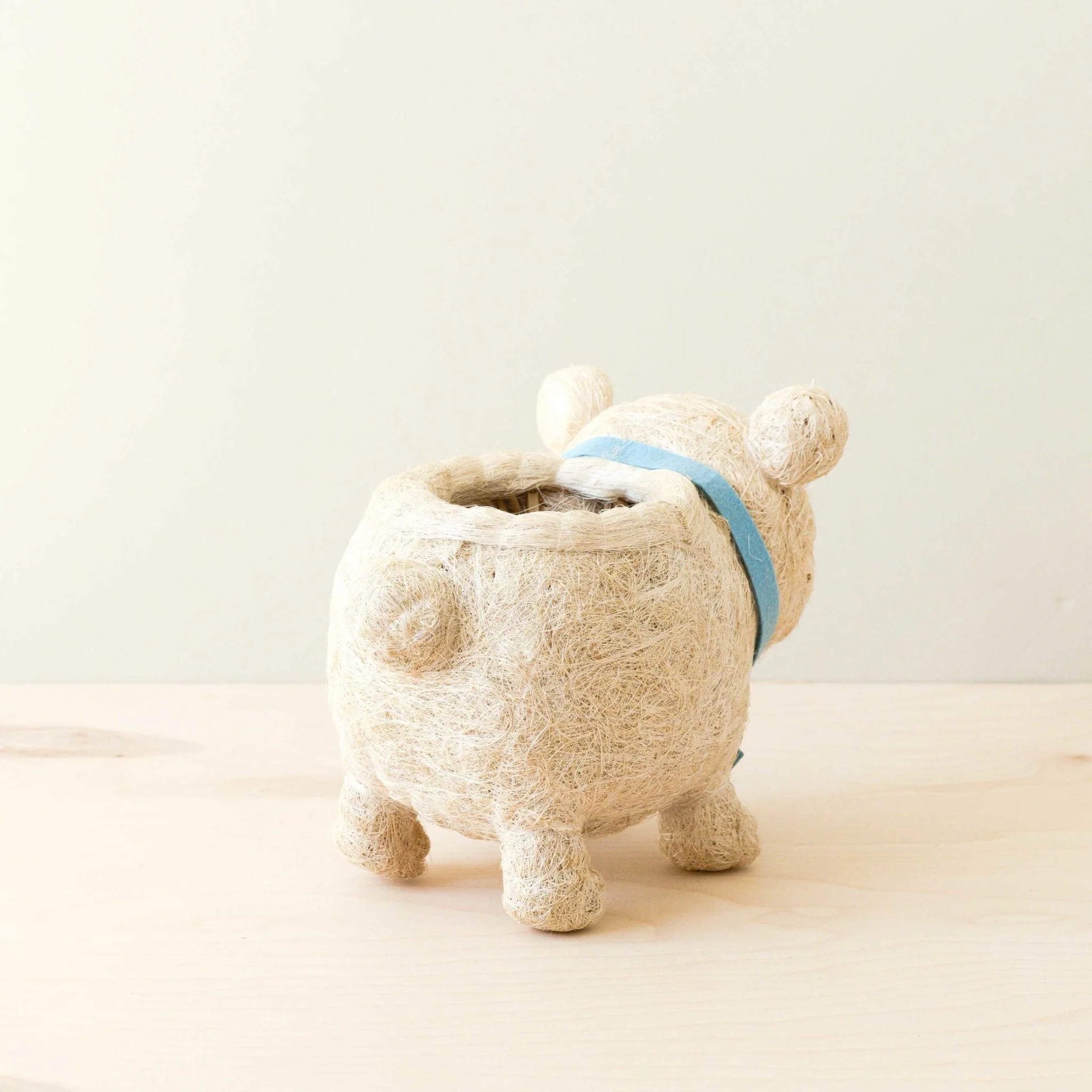 Polar Bear Planter - Handmade Plant Pot