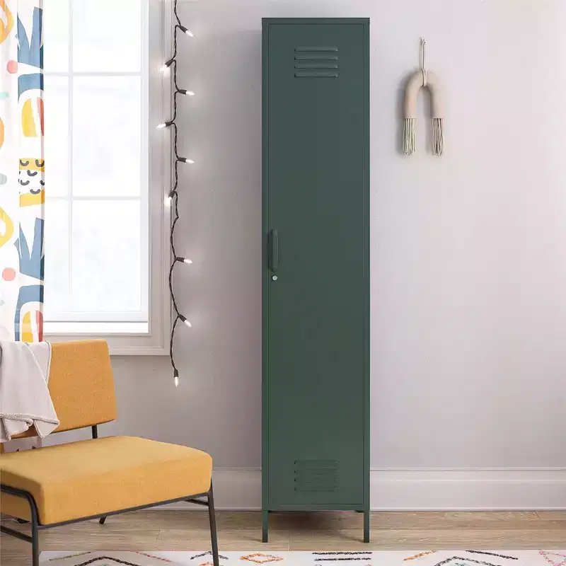 Single Metal Locker Storage Cabinet