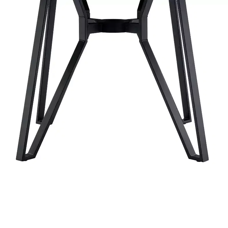 Christopher Knight Home Wedy 46.85 Round Top 4 Seats Dining Table with Hairpin Leg