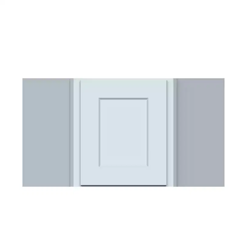 24 W x 18 H x 12 D Shaker Base Kitchen Cabinet, Solid Wood Frame, Water-Based Low-VOC Paint, Soft-Close, RTA, Dove Gray