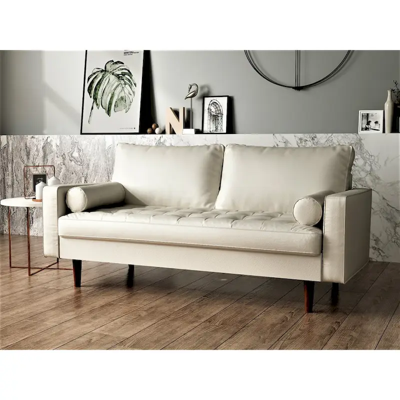 US Pride Lopez Mid-century Loveseat