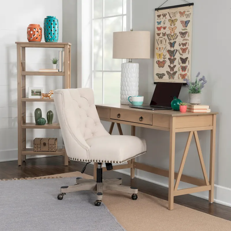 Linon Elaine Driftwood Writing Desk