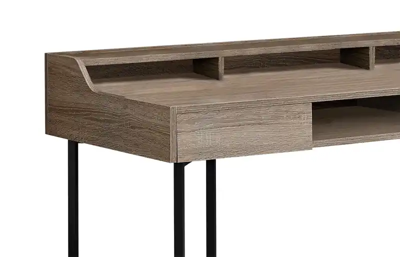48 Office Desk with 2-Drawers & Cubbyholes