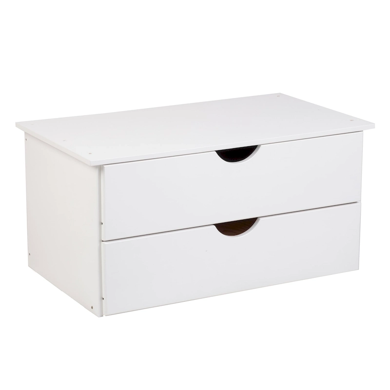 100% Solid Wood 2-Drawer Internal Chest for Cosmo 4-Door Wardrobe by Palace Imports