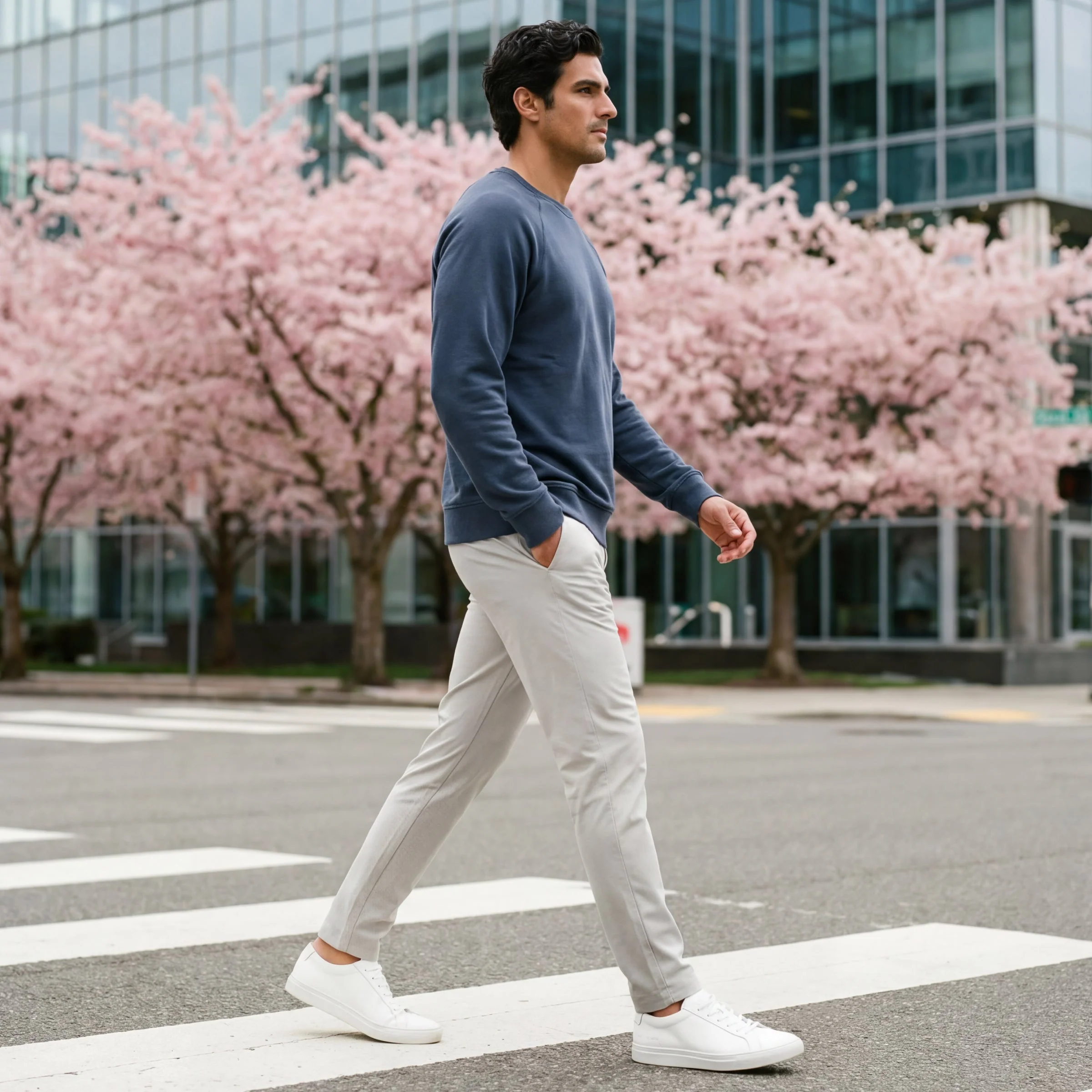 Crewneck Sweatshirt - Tidal Blue