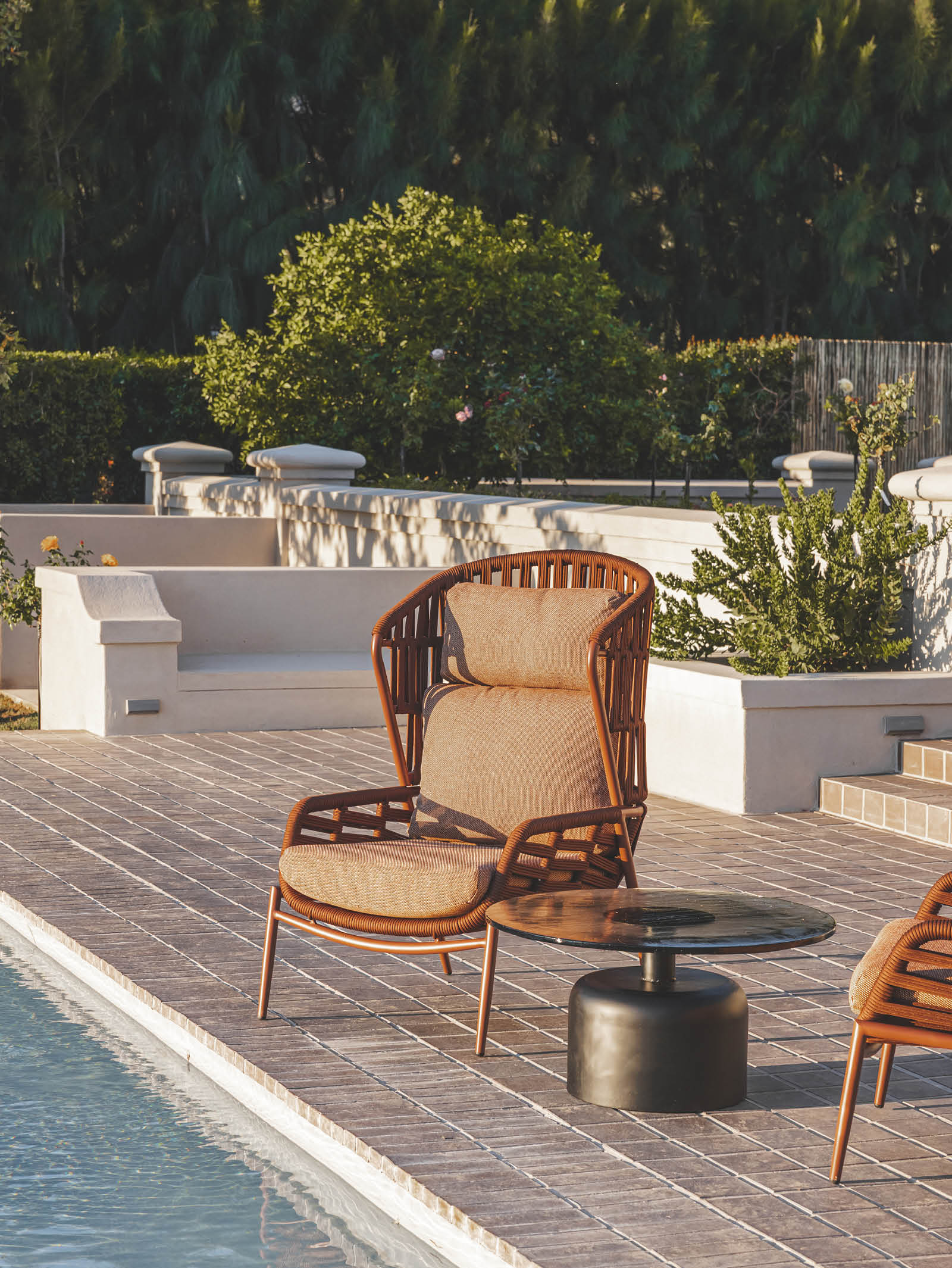 Modern Aluminium Coffee Table for Patio