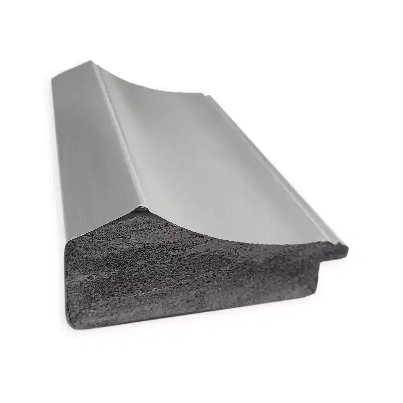 33" x 27" Non-Beveled Peak Polished Nickel Narrow Wall Mirror - Amanti Art: Modern Rectangle, Includes Mount Hardware