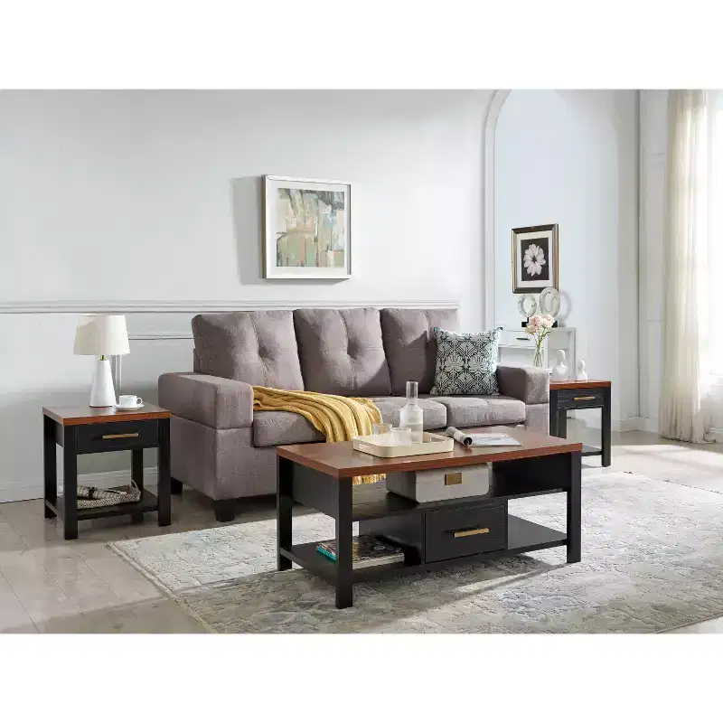 Occasional Table, Modern Coffee Table With Side Table, Perfect Living Room Table