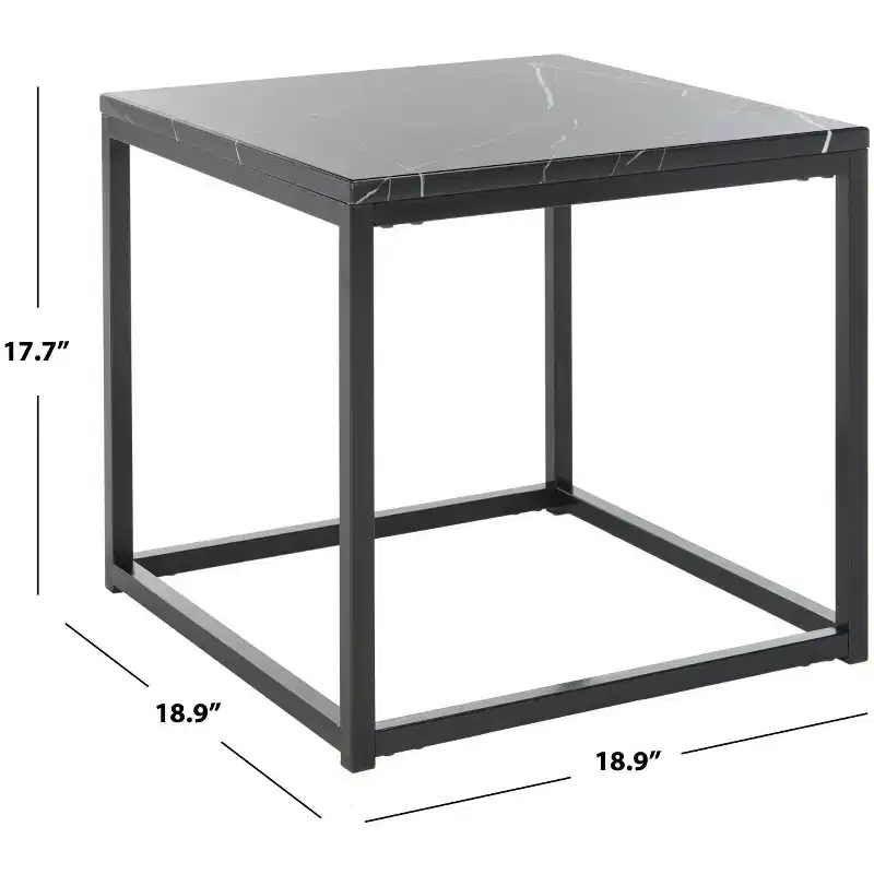 Baize End Table - FOX6023 - Safavieh Couture