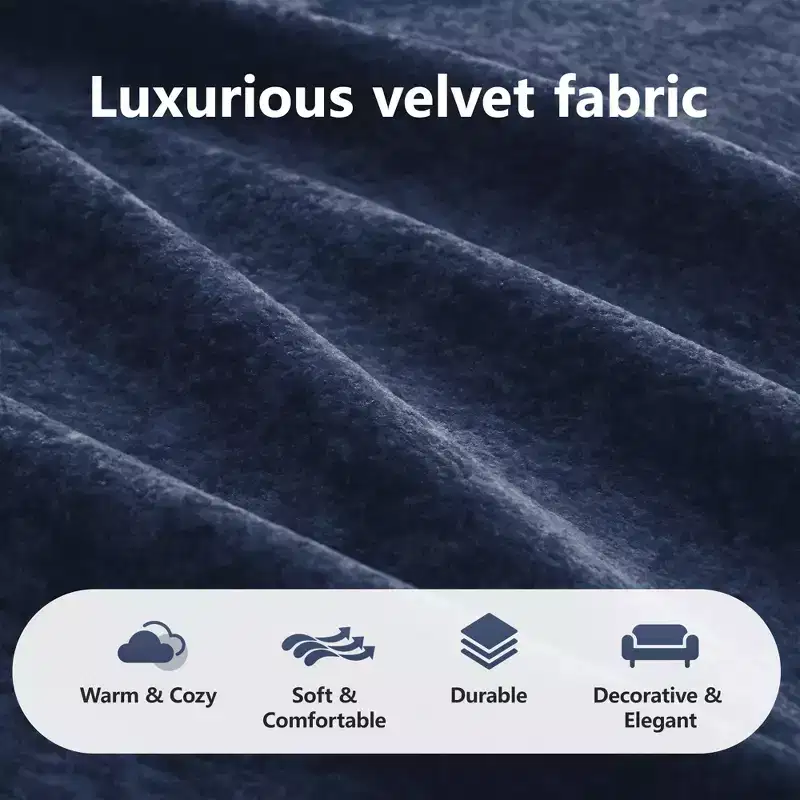 Clihome 2-Seater Tufted Sofa Couches with boneless Sofa,Soft Velvet Fabric,Bottom Anti-Slip Design,32D High Density Sponge,Ergonomic Design Bottom