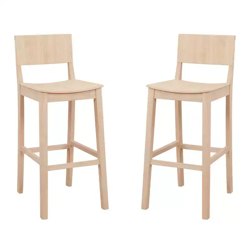 Set of 2 30" Elizabeth Solid Wood Barstools - Linon
