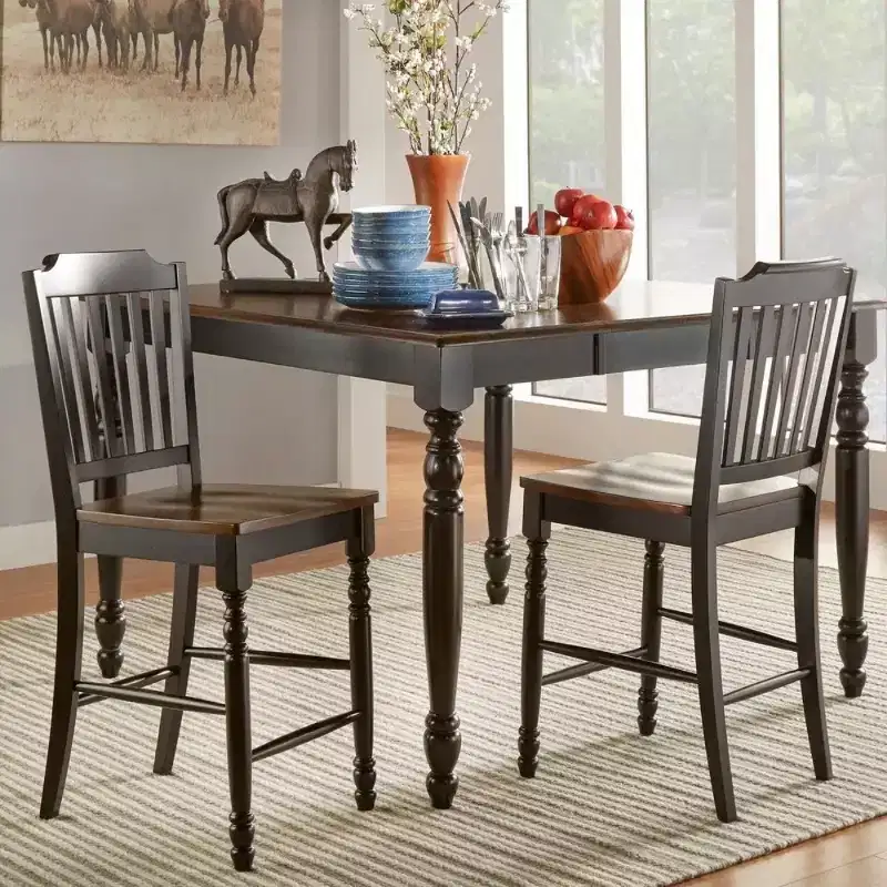 Countryside Two-Tone Counter Stools - Set of 2 - iNSPIRE Q