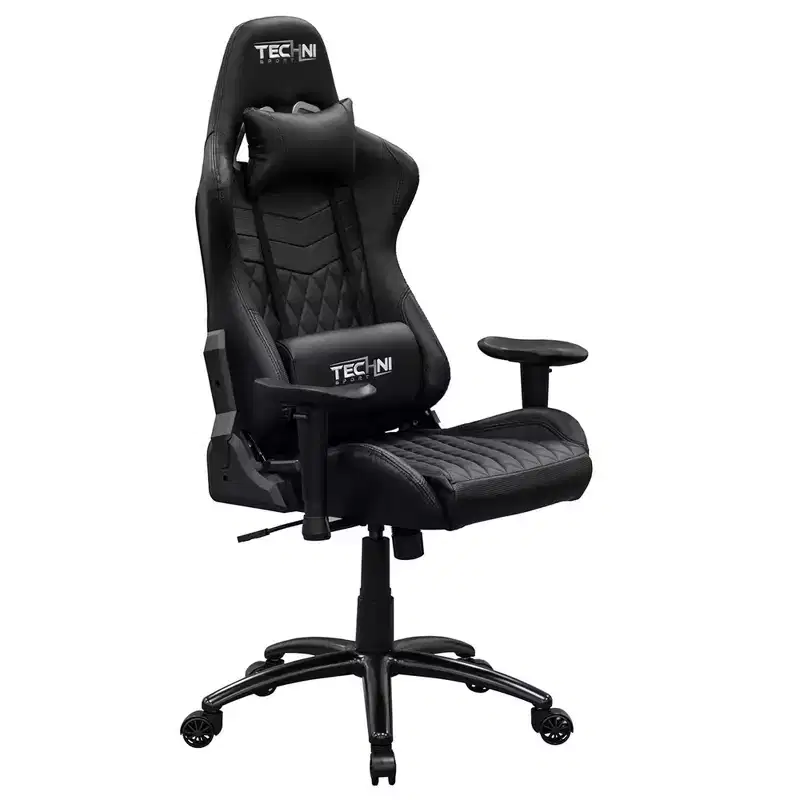 Ergonomic High Back Racing Gaming Chair, Swivel, Adjustable Height, Lumbar & Neck Support, 300 lb