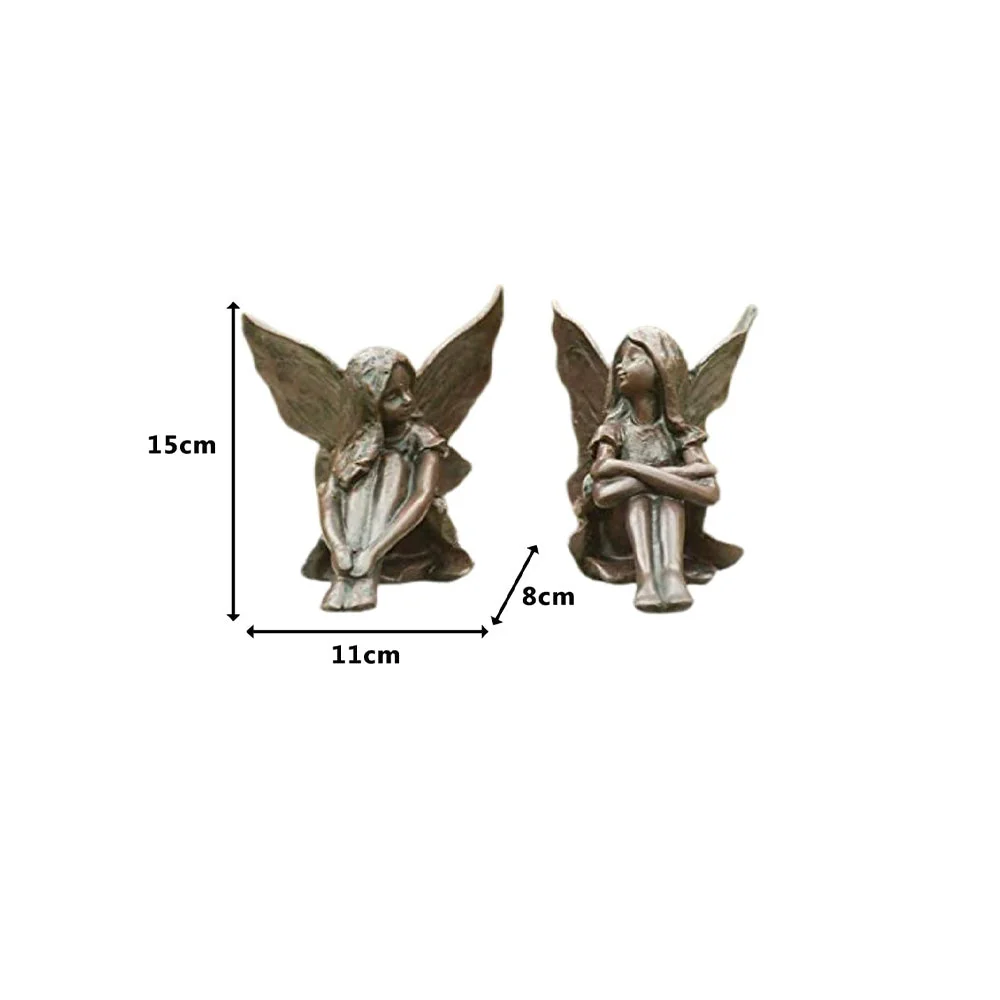 2pc Fairy Garden Ornament
