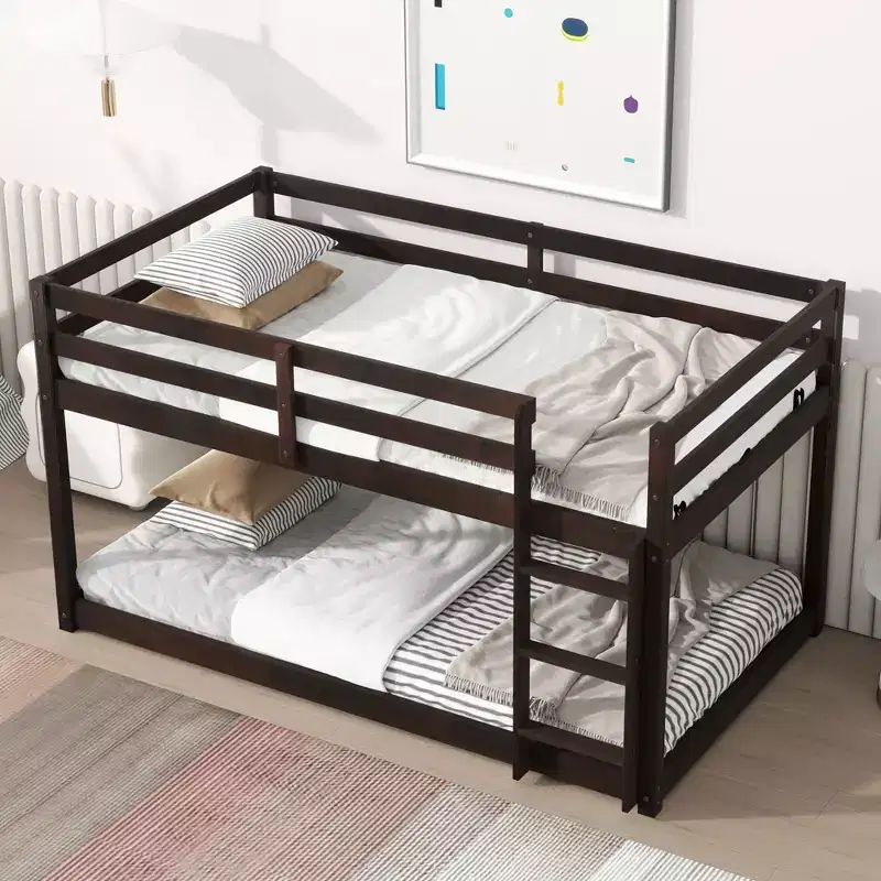 MAYEERTY Queen Bed Frame Upholstered Velvet Lumbar Support Noise-Free Design