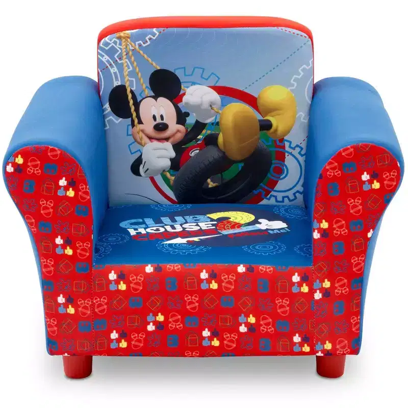 Delta Children Upholstered Kids' Chair - Mickey Mouse