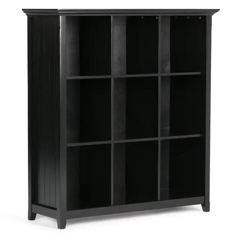 48x44 Normandy 9 Cube Bookcase and Storage Unit - Wyndenhall