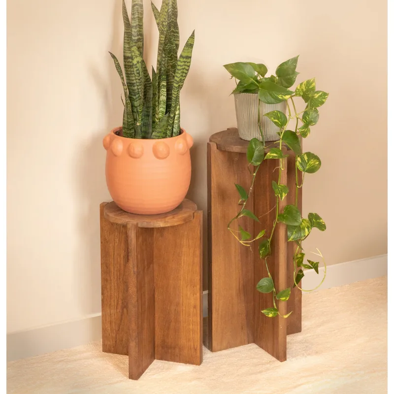 Paulownia Wood Accent Table