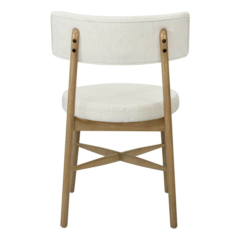 Lumen Dining Chairs Rubberwood (Set of 2 ) by Christopher Knight Home