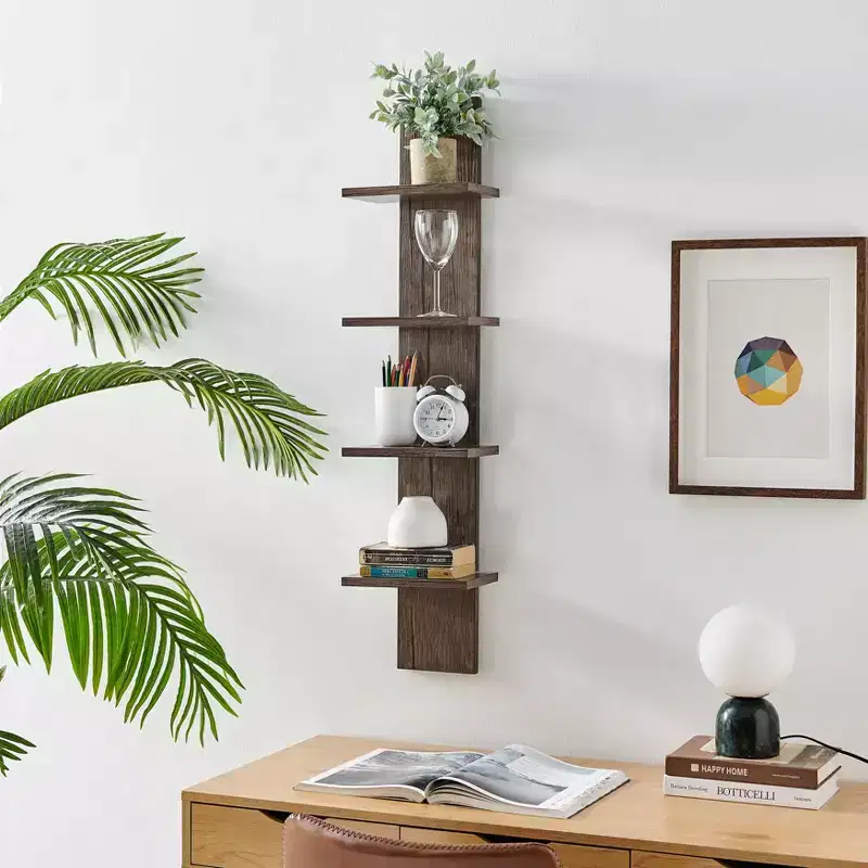39.5 x 9 Utility 4-Tier Column Spine Shelf