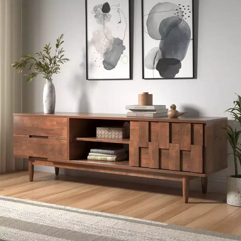 Chasin 70 Wide Tv Stand - Brown - iNSPIRE Q