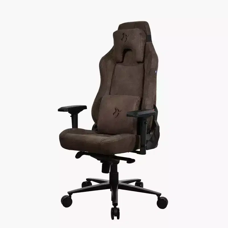 Supersoft Office and Gaming Chair with Memory Foam Lumbar Support, Brown