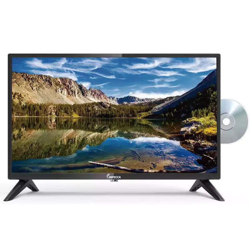 Impecca 24-Inch HD LED 720p TV/ DVD Combo, Compatible w/ HDMI /VGA/USB