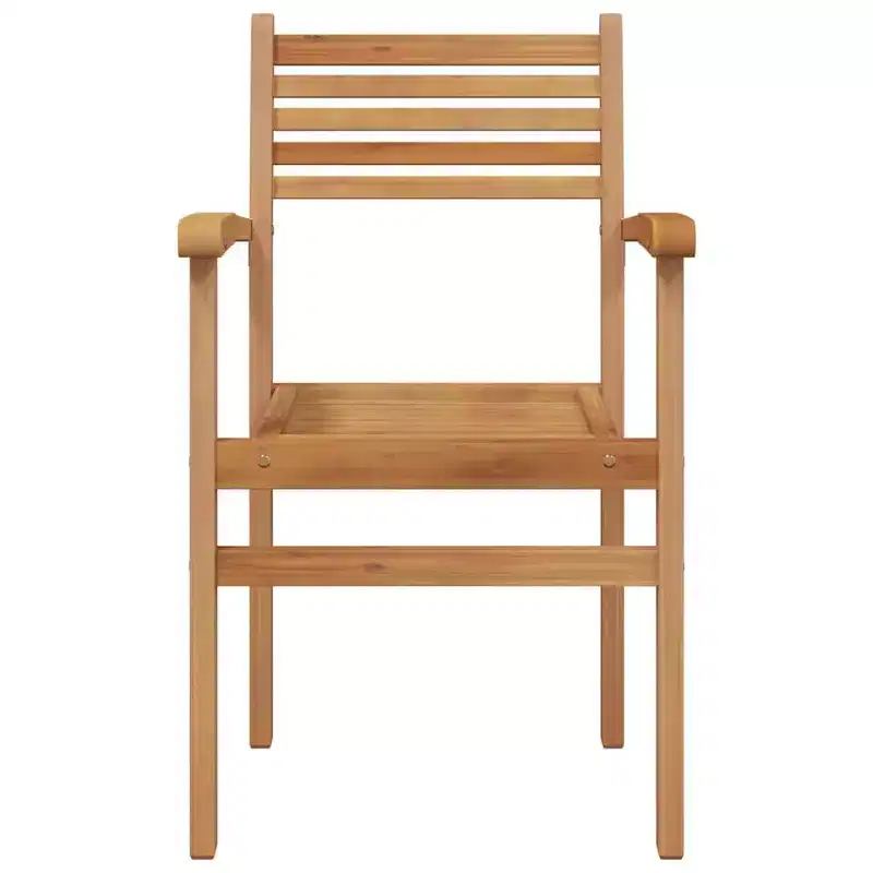 vidaXL Chair 8 pcs 56 x 55 x 90.5 cm Solid Teak Wood