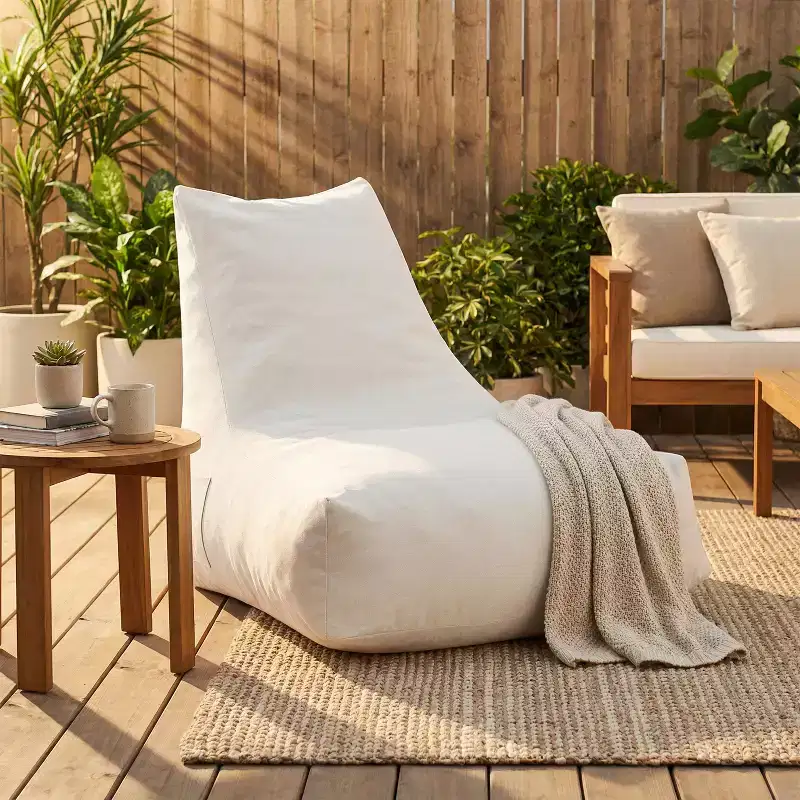 Christopher Knight Home Ramona Modern Patio Olefin Bean Bag Chair