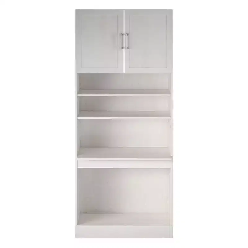 Ameriwood Home Elba Vanity Modular Closet Unit, Ivory Oak