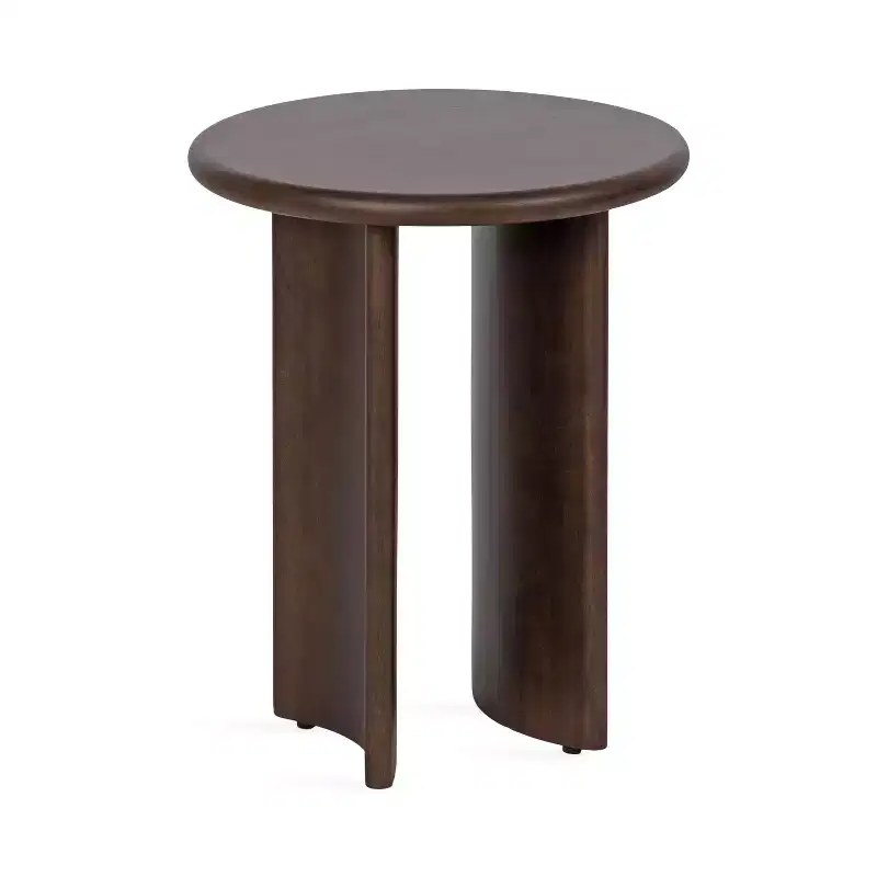 Kate and Laurel Erys Wood Side Table