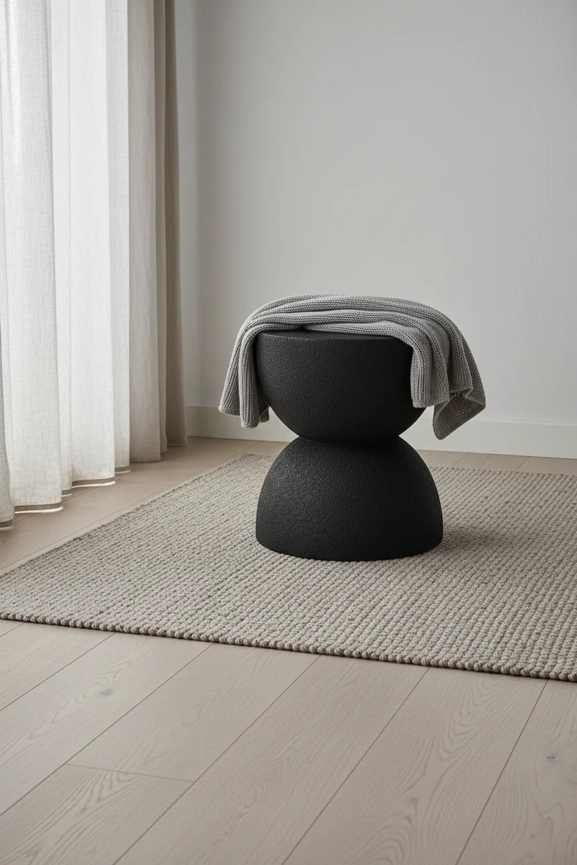 18 Mid-Century Modern Drum Indoor/Outdoor Accent Table