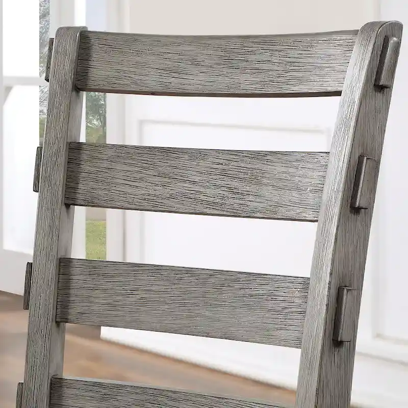 Farmhouse Gray Dining Chairs