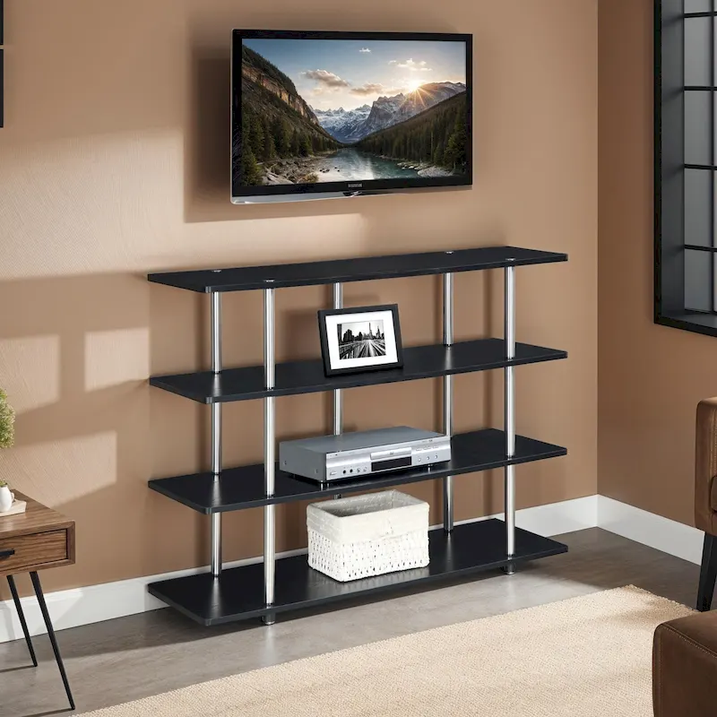 XL 55-Inch 4-Tier Tall TV Stand