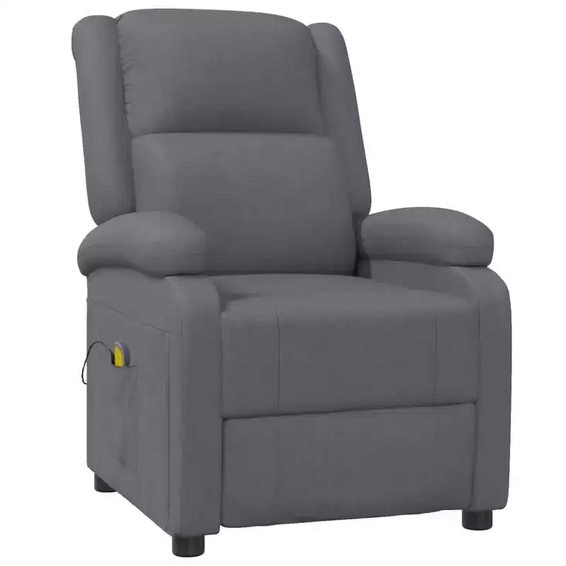 vidaXL Massage Chair Anthracite