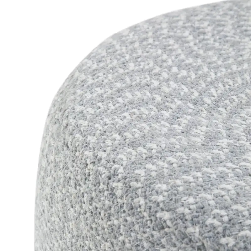 WYNDENHALL Brodie Round Braided Pouf