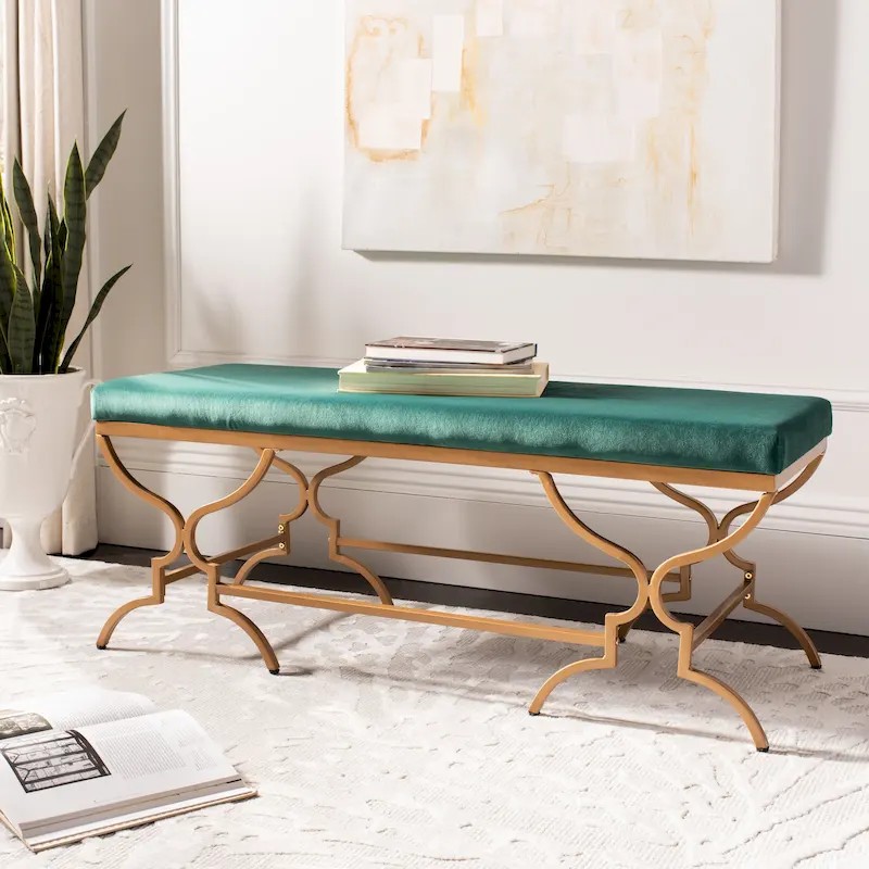 SAFAVIEH Ottilia 46-inch Bench - 46 x 18 x 18 - 46Wx18Dx18H