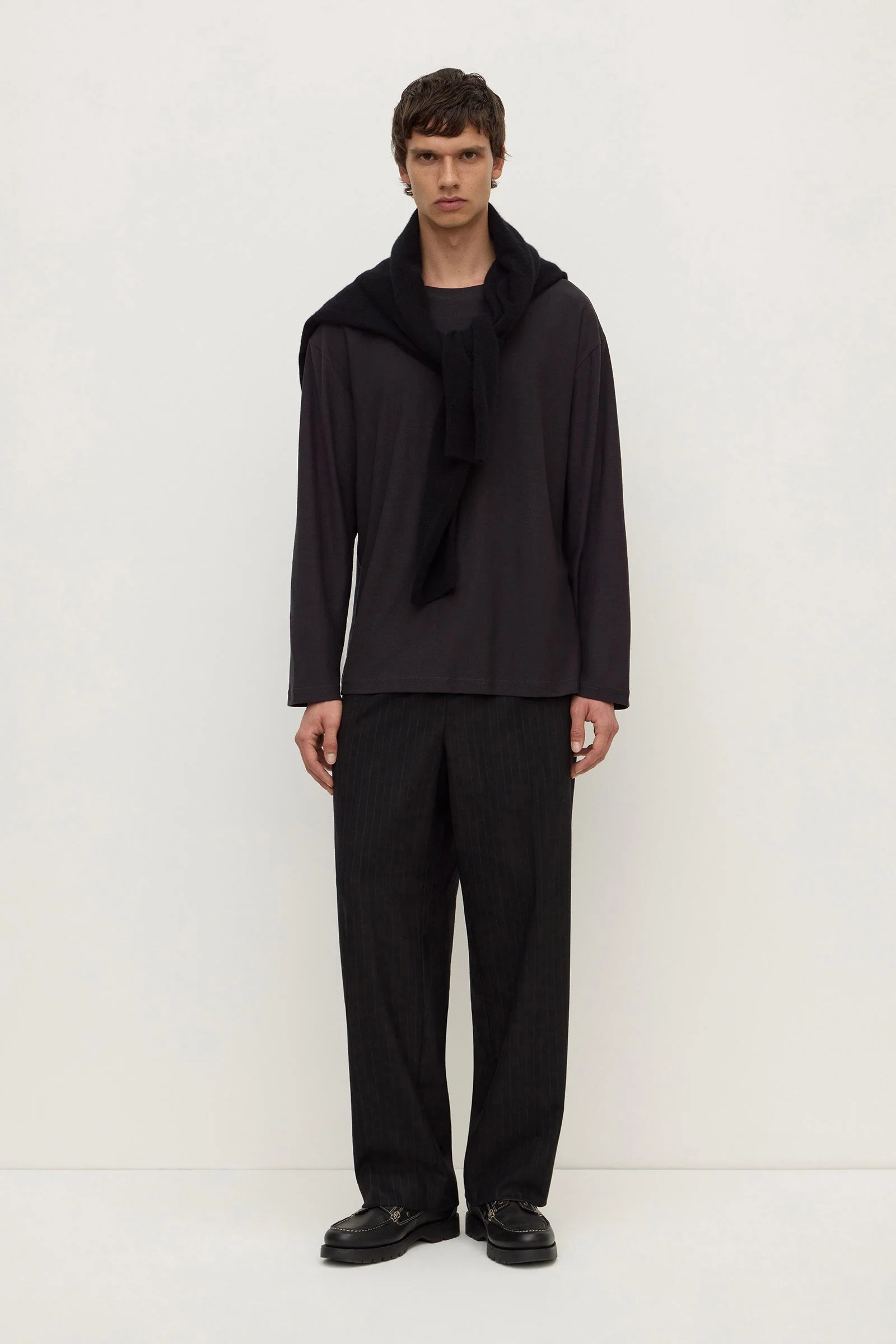 Tapered Wool Pant