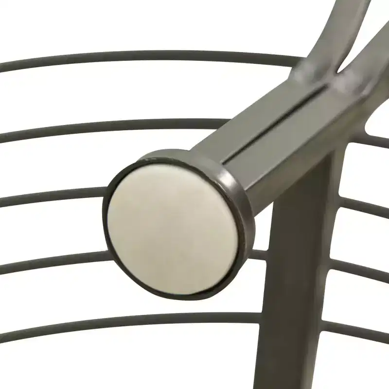 Tree Bench Silver grey Steel Half-round Seats Many Tree Bench