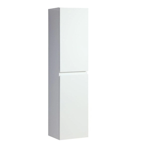 The Frost Collection 14 Inch Linen Tower - Lacquer - 13.8 x 11.8 x 55.1