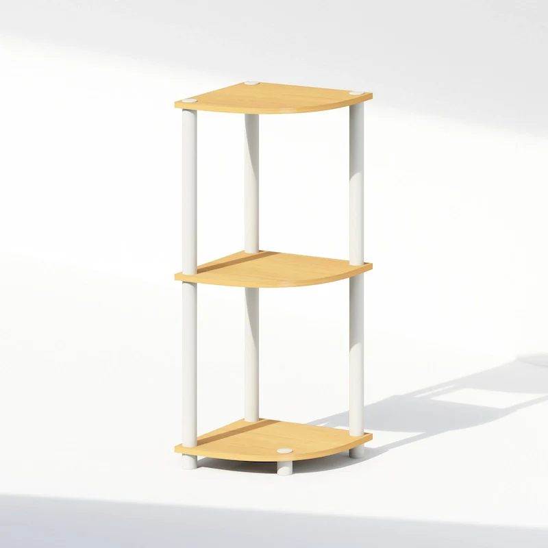 3-Tier Multipurpose Corner Shelf, Display Shelf