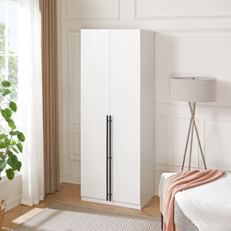 Manhattan Comfort Lee Modern 2.0 Freestanding Wardrobe Closet Armoire